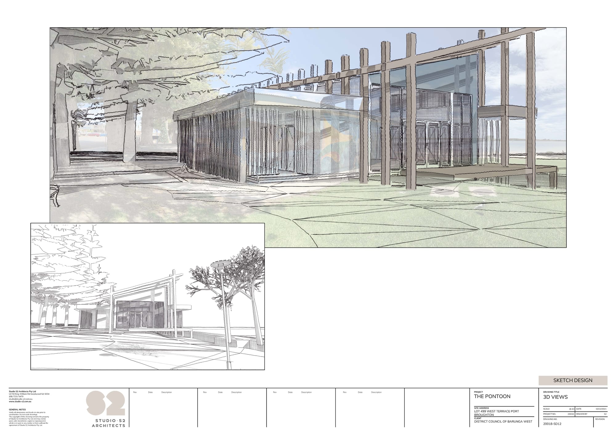 Revised plans for foreshore centre