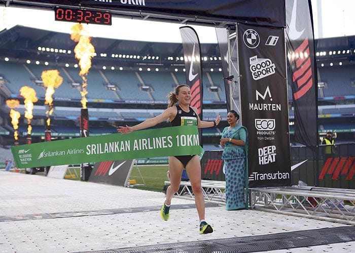 Adams notches pair of podiums on home soil