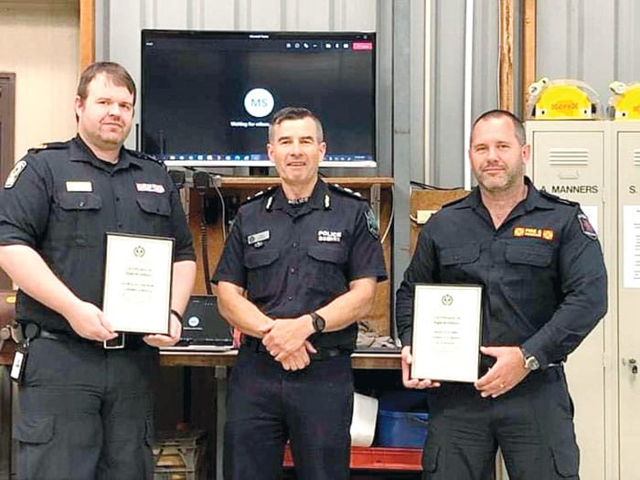 Recognition for Bute CFS