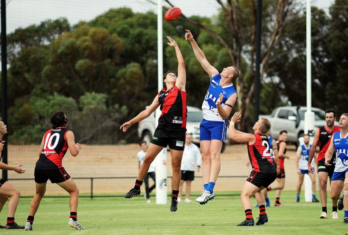 Football: Bloods win against the odds