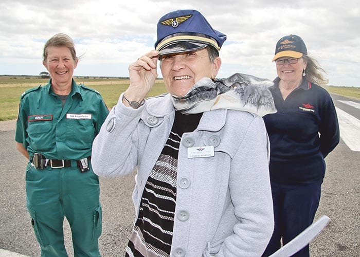 Spotlight on Yorketown airstrip