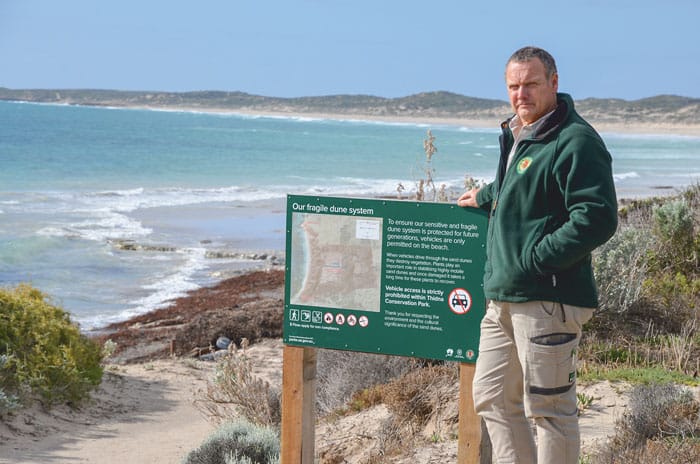 Thidna vehicles access banned