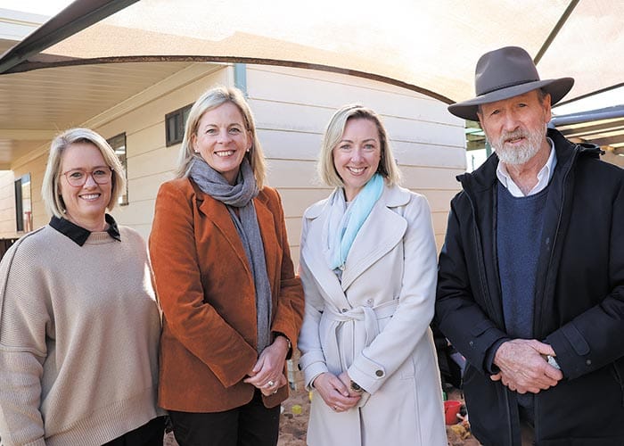 Shadow minister visits region amid childcare crisis