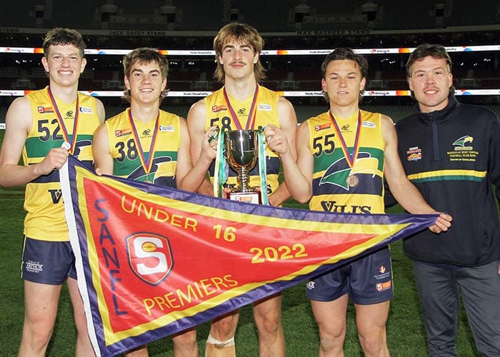 Underdog Eagles win SANFL under 16s flag