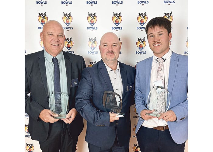 YP locals recognised at 2024 Bowls SA Awards