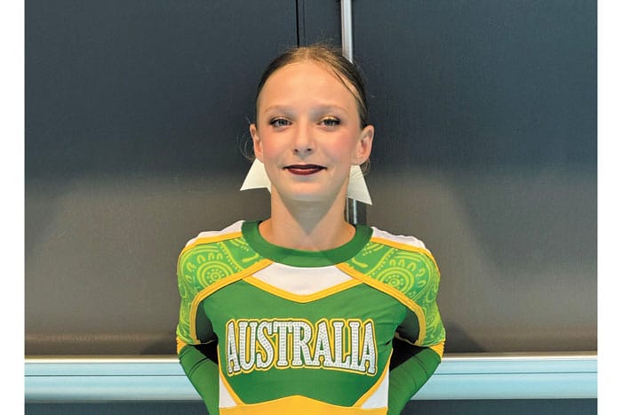 Chelsie’s team takes second for Australia