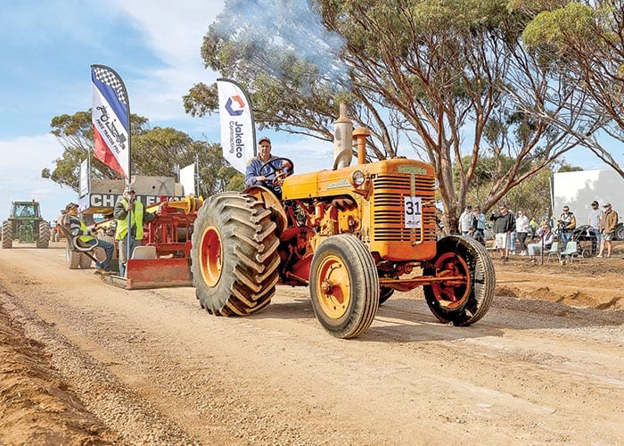 Price tractor event pulls a big crowd