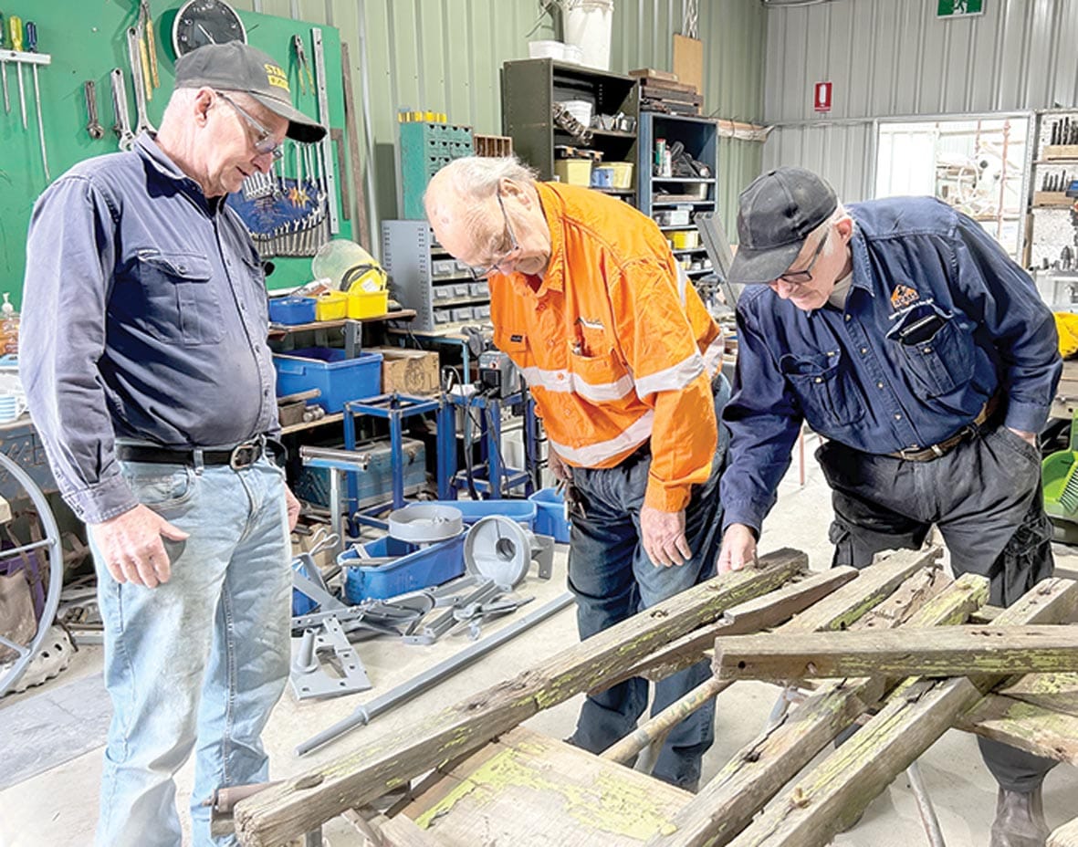 Life-changing conversations taking place in men’s shed