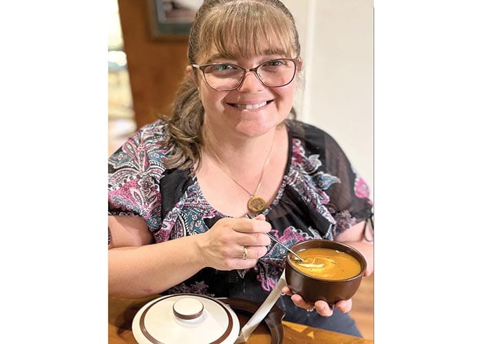 Bernice’s brilliant sweet potato soup