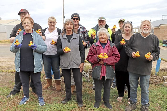 Sad quacking for Port Broughton’s big ducks