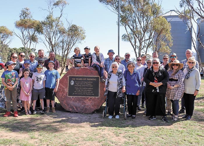 Family marks farming centenary