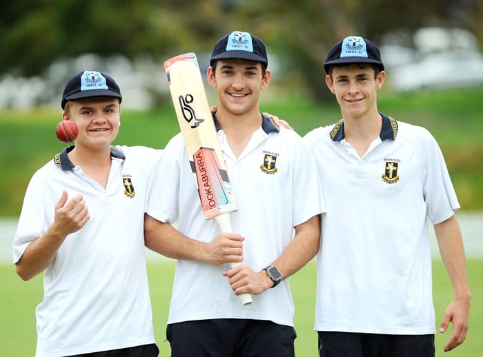 Immanuel takes on Scotch College at intercol cricket