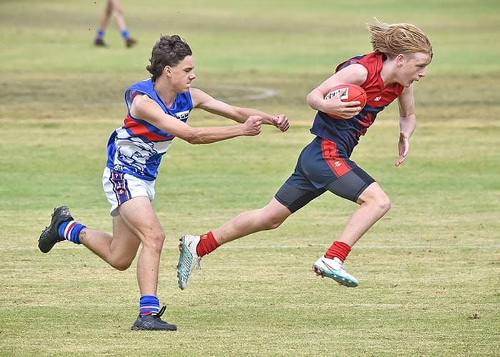 Smiles all round for the Demons