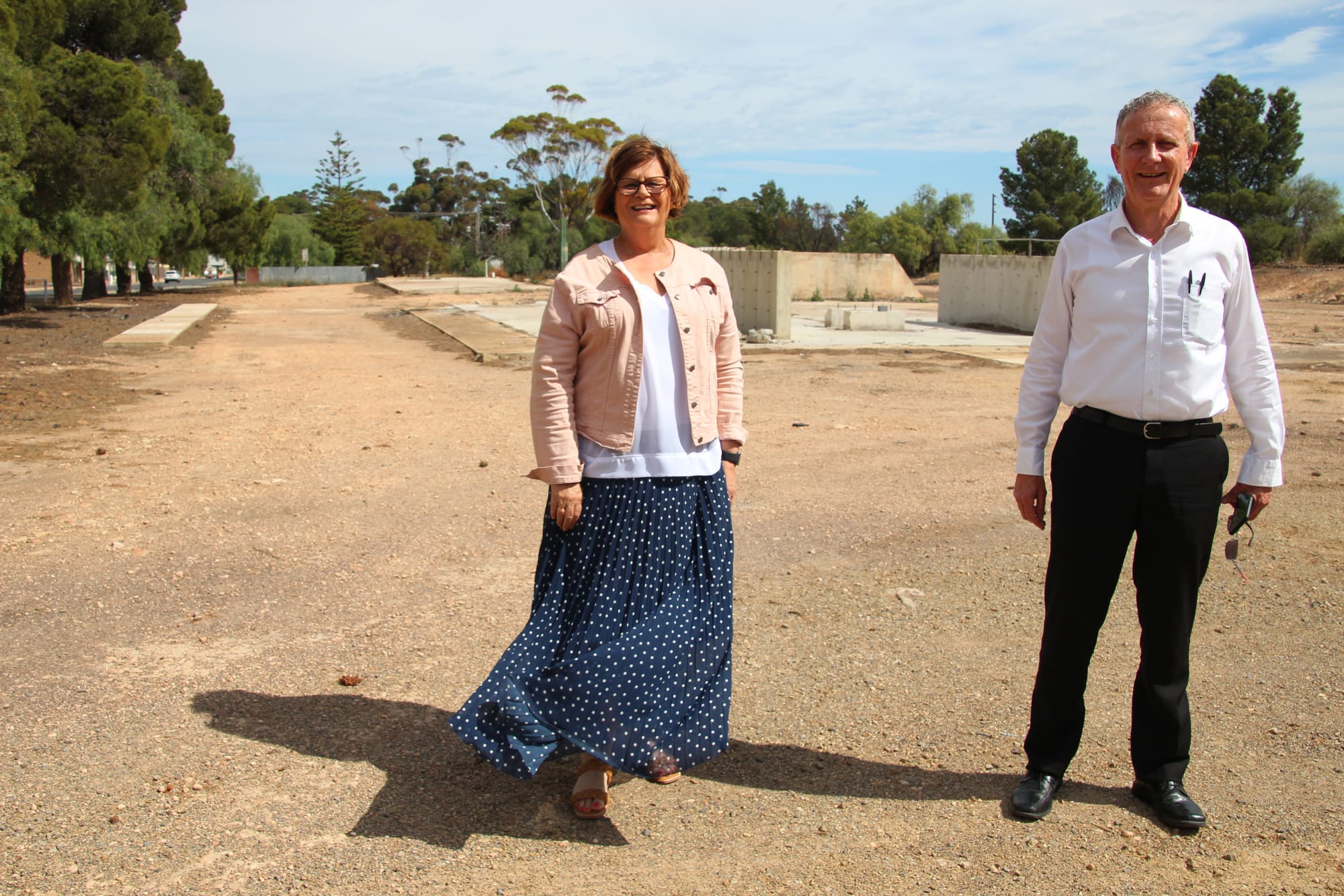Reviving Moonta's main entrance