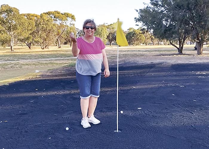 Wednesday Whack hole-in-one