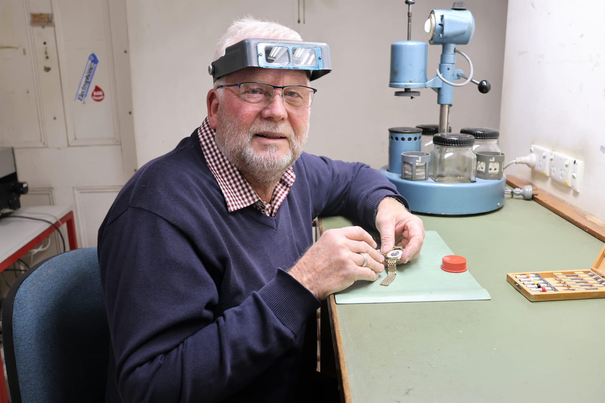 Mark Russack clocks up 50 years at the jewellers