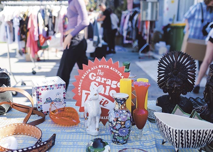 Garage Sale Trail on now