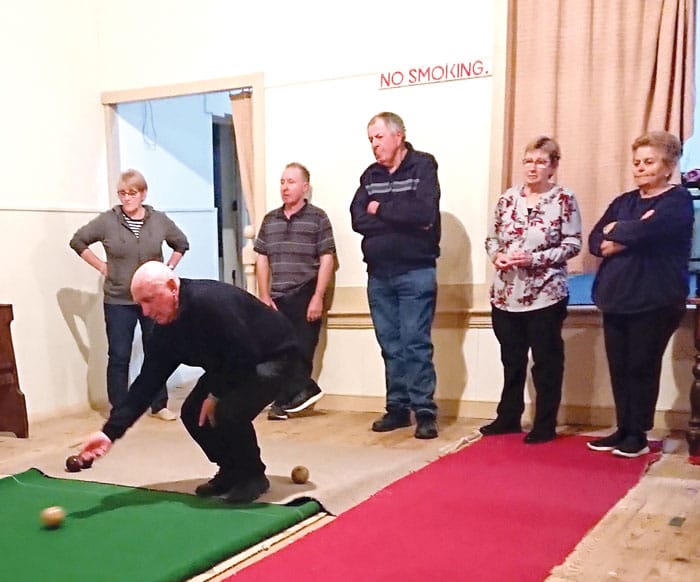 Cross Roads indoor cush bowls