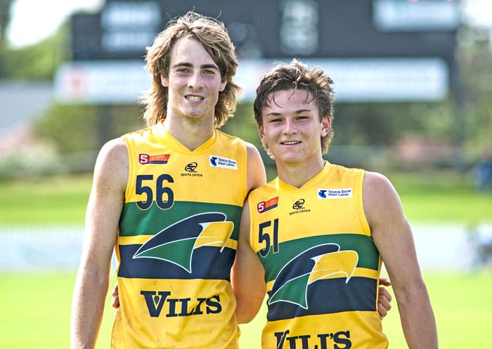 Duo in under 16s program