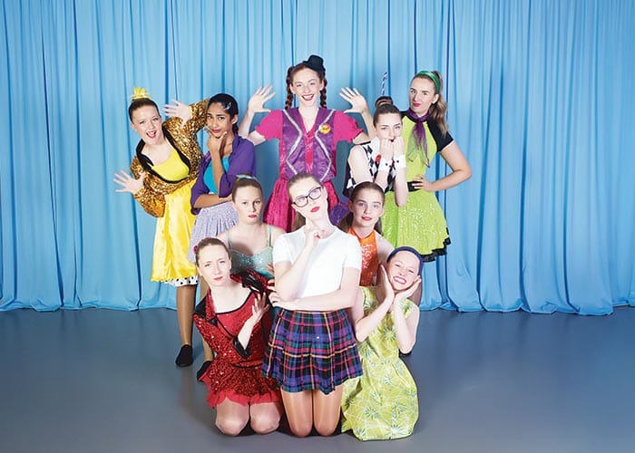 Karen Lee dancers turning inside out