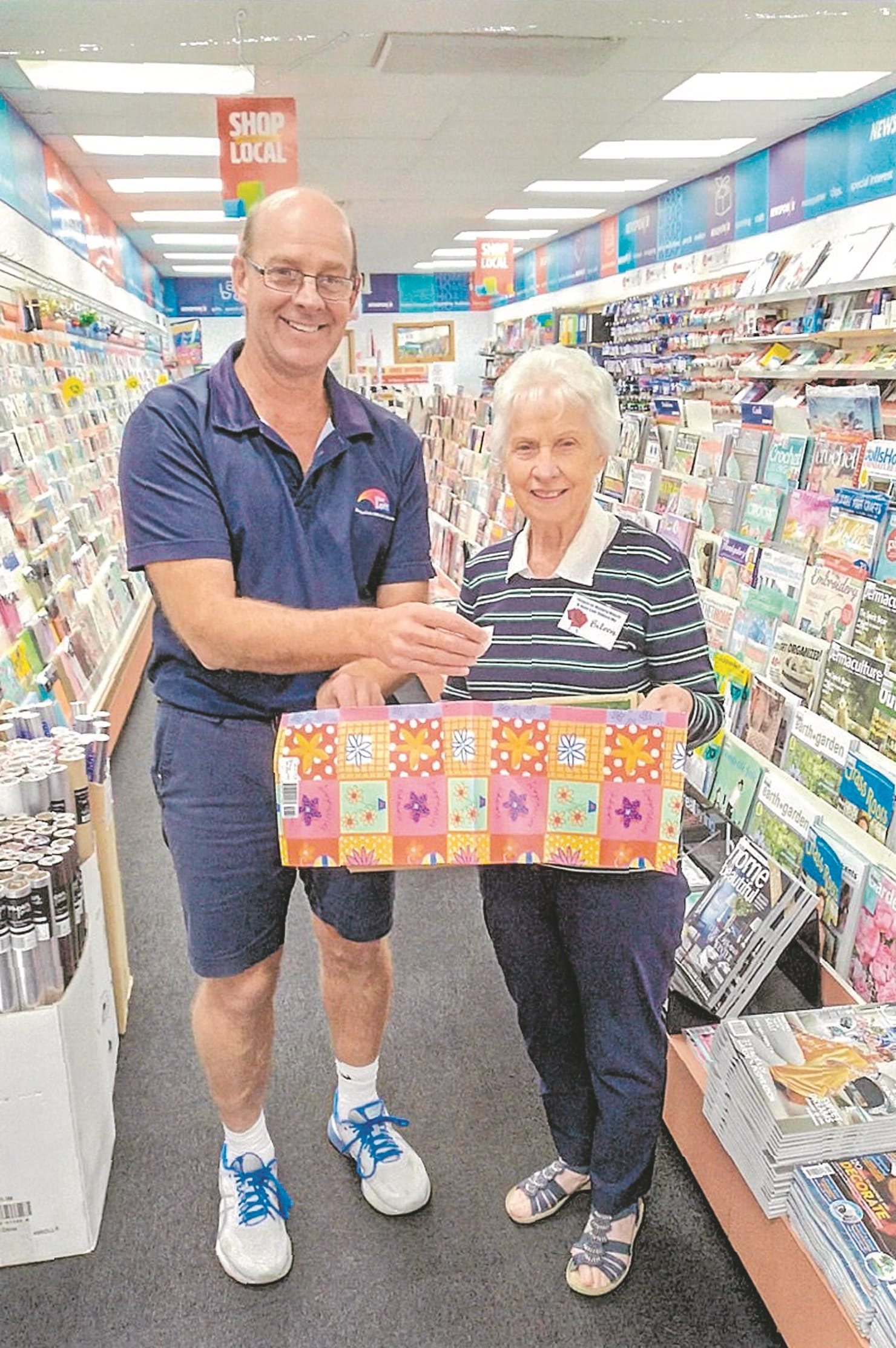 Mother's Day raffle winners