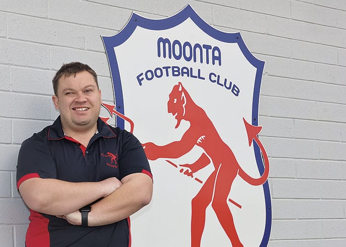 Lincoln Bruhn celebrates 350 games as club mascot