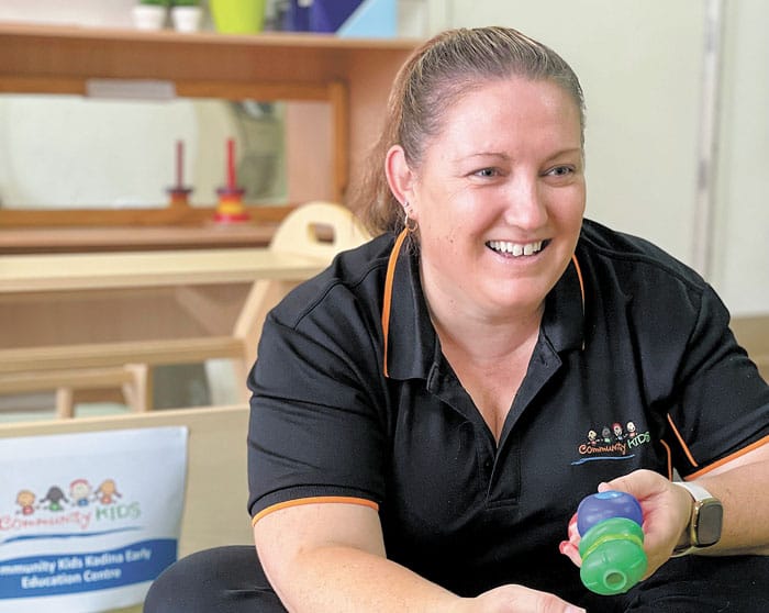 Local childcare educator receives community engagement award