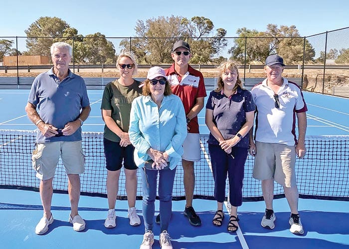 New Minlaton courts a big hit