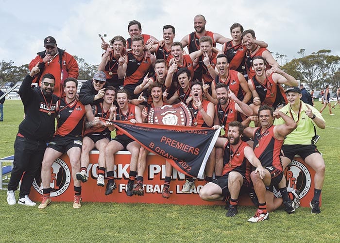 YPFL B grade - Kadina easy flag winners