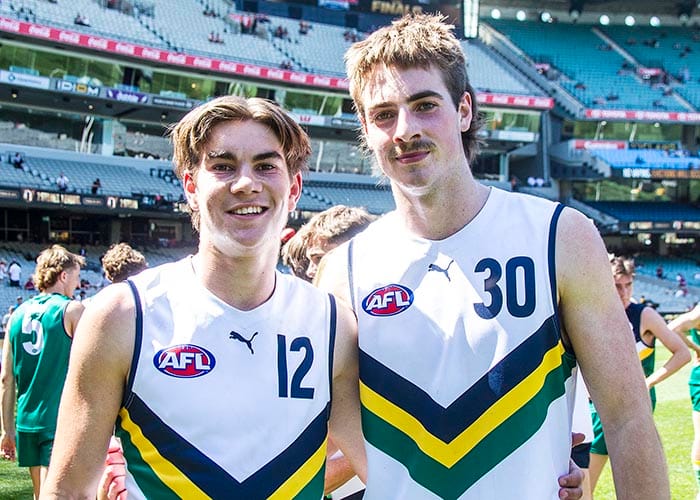 Herbert and Luck play at the MCG