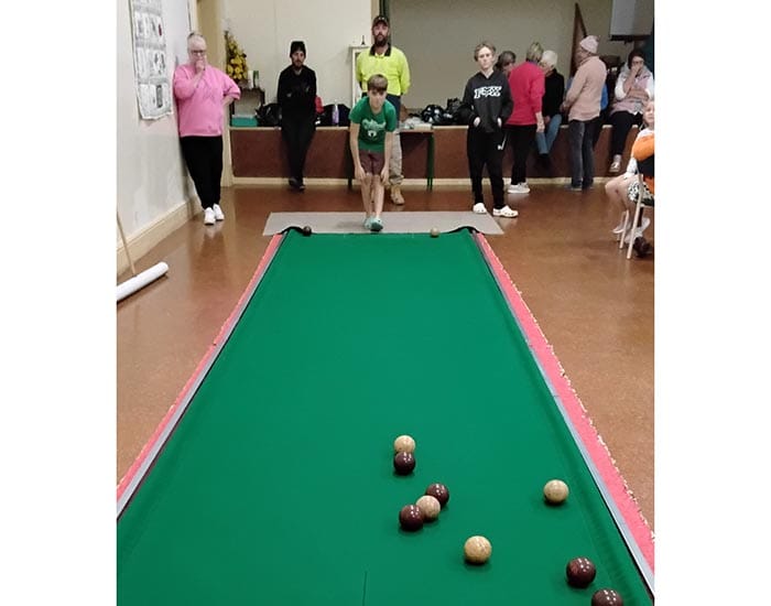 Cross Roads indoor cush bowls