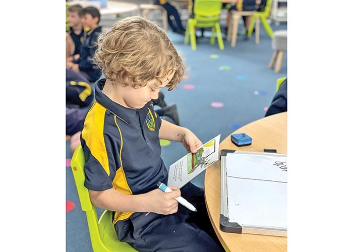 Ready to learn at St Columba’s