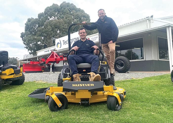 Techgrow takes on Hustler mowers
