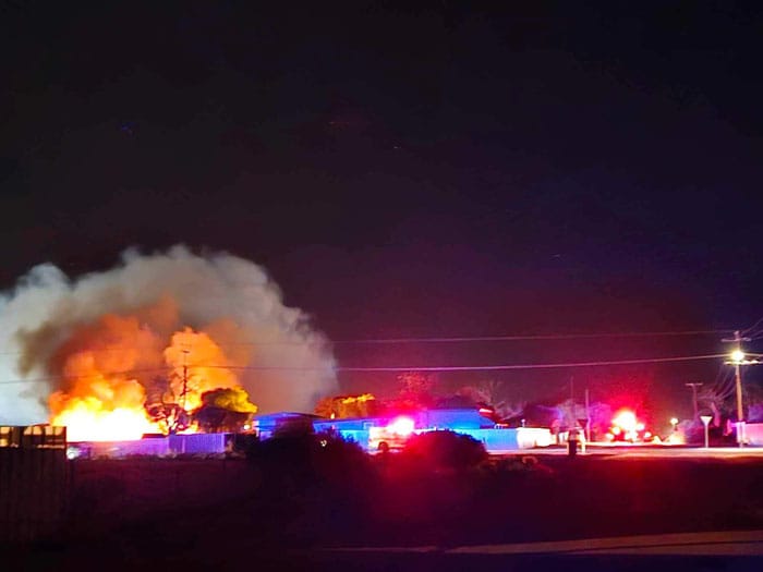 Rubbish fire in Jerusalem