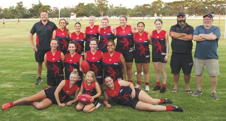 Girls’ footy returns to Moonta