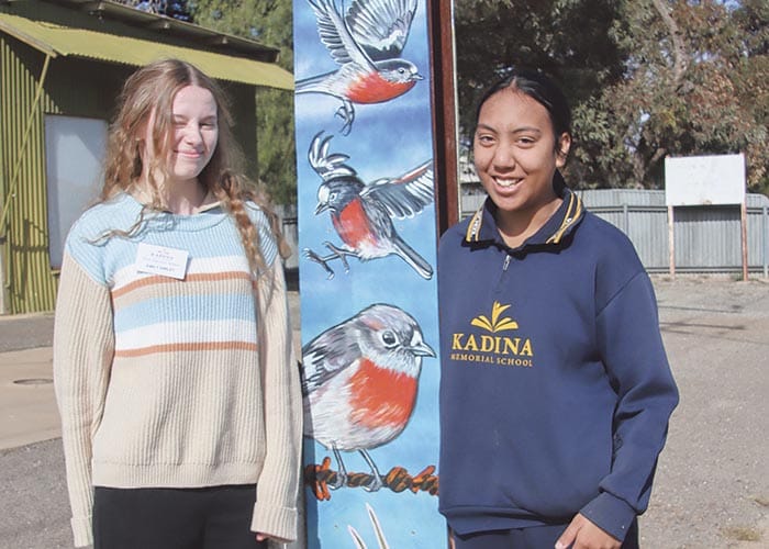 KMS students paint Alford