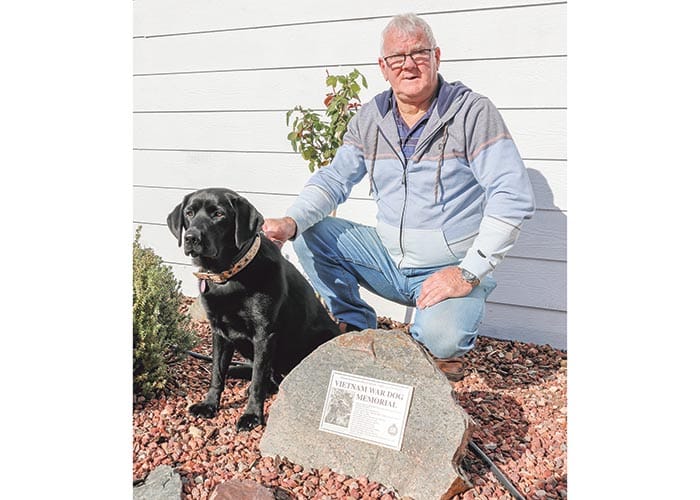 Honouring canine comrades