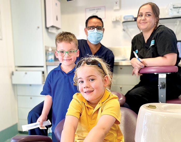 Calling local dental staff and truckies