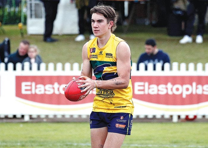Tough initiation for Kade Herbert