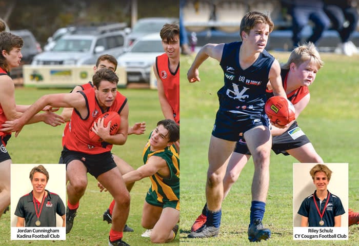 Schulz, Cunningham claim colts medals