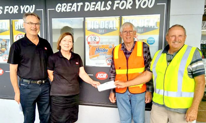 Port Vincent IGA donation