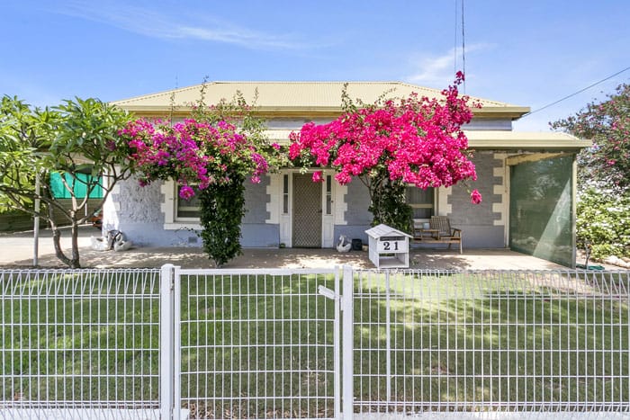 Classic stone home on mega-sized block