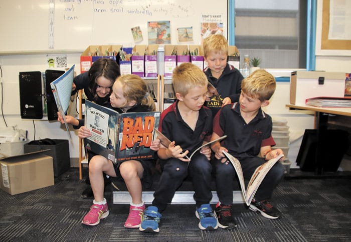 Young ones’reading through the roof