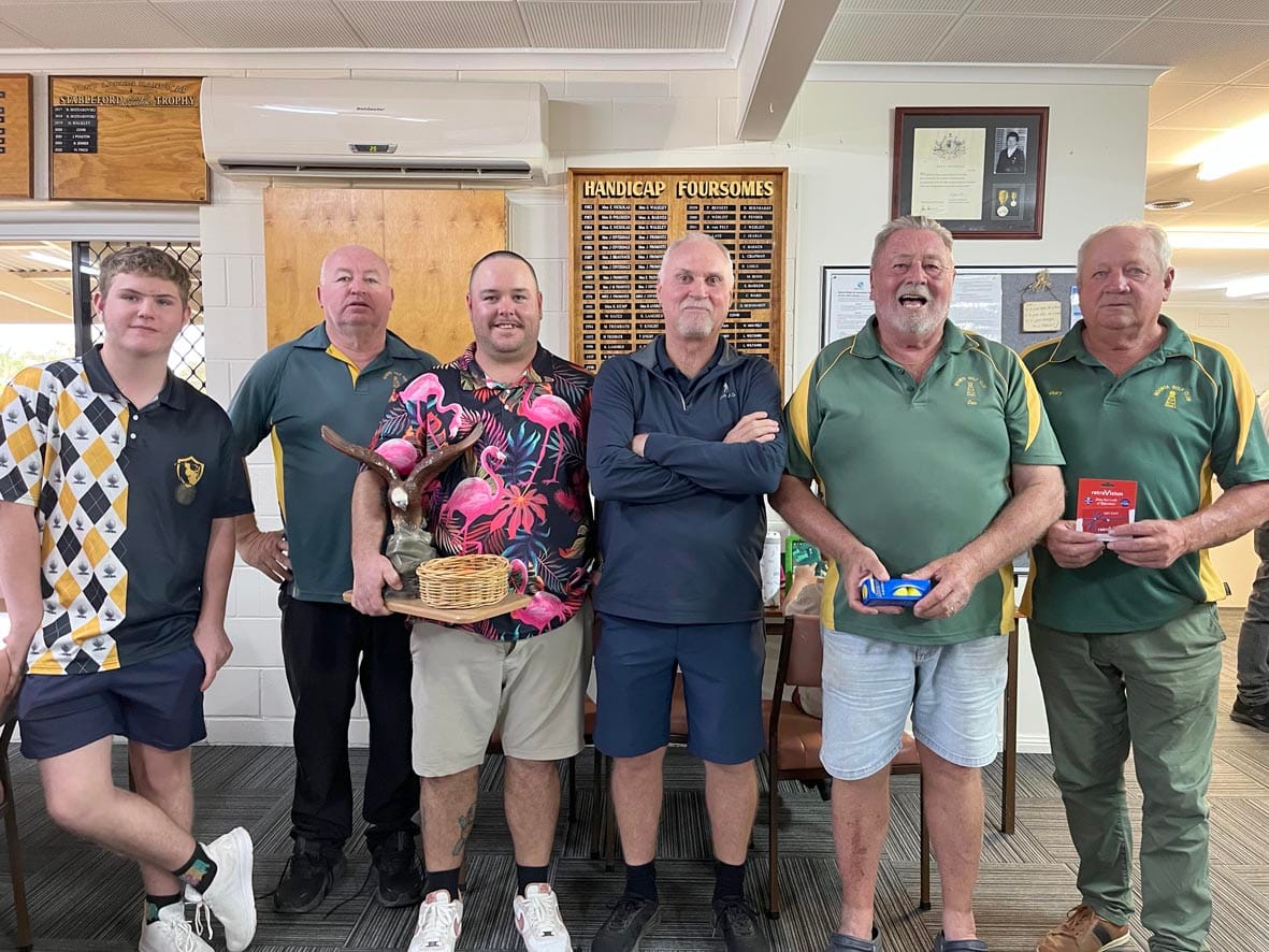 Moonta golfers’ handicap match