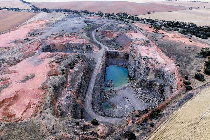 Quarry opens up