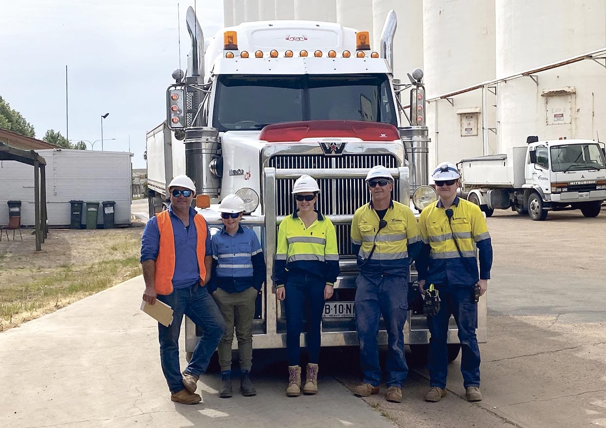 Harvest begins with first delivery