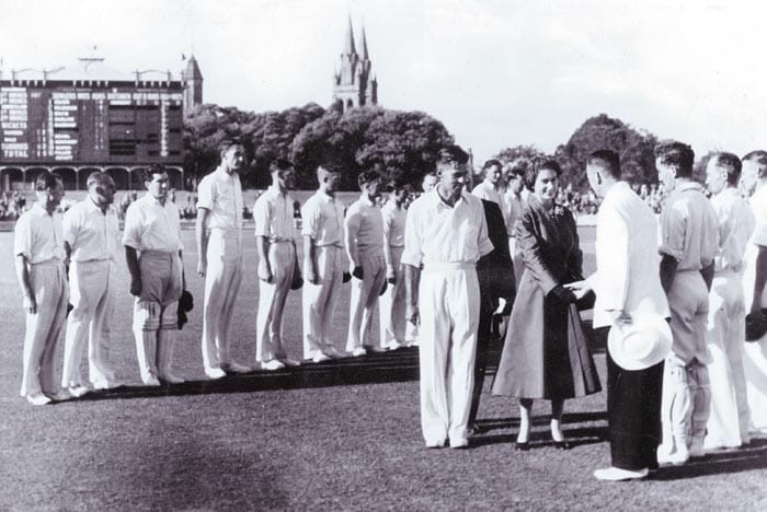 Five YP cricketers in special cricket match for the Queen