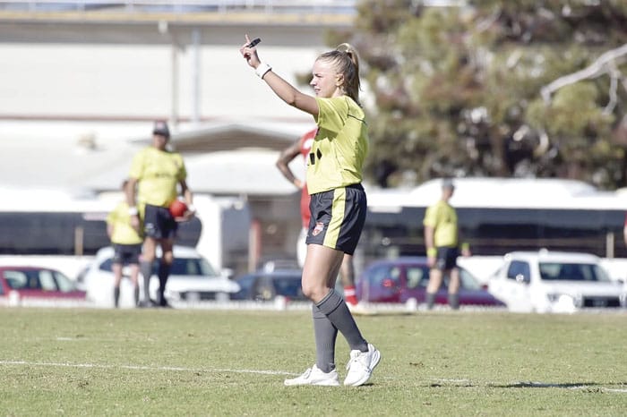 Local umpire heads West