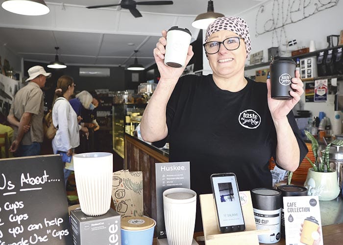 Stepping up with reusable cups