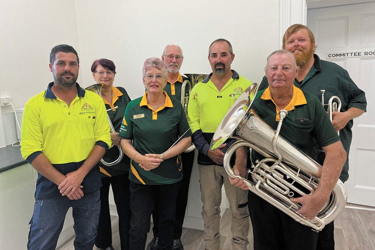 Tune up for KWM Band Hall